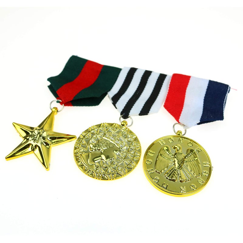Skeleteen Costume Military Officer Medals - US Army Medal For Soldier Coat Jacket Costume Uniform - Image 5
